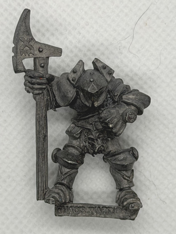 Games Workshop Warhammer Chaos Warrior Metal Miniature