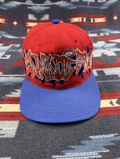 Vintage 1990's Montreal Canadians Graffiti Cap Hat American Needle NHL Hockey