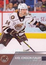 2021-22 Upper Deck AHL #76 Axel Jonsson-Fjallby