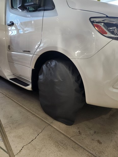 Explore Land Tire Covers 4 Pack Charcoal Fits Size up to 29"-31.75"