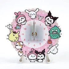 Marimocraft Nagano×Sanriocharacters Acrylic Clock Holder Type