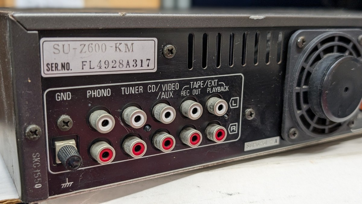 TECHNICS Stereo Integrated Amplifier SU-Z600 *TESTED* NO CORD | eBay