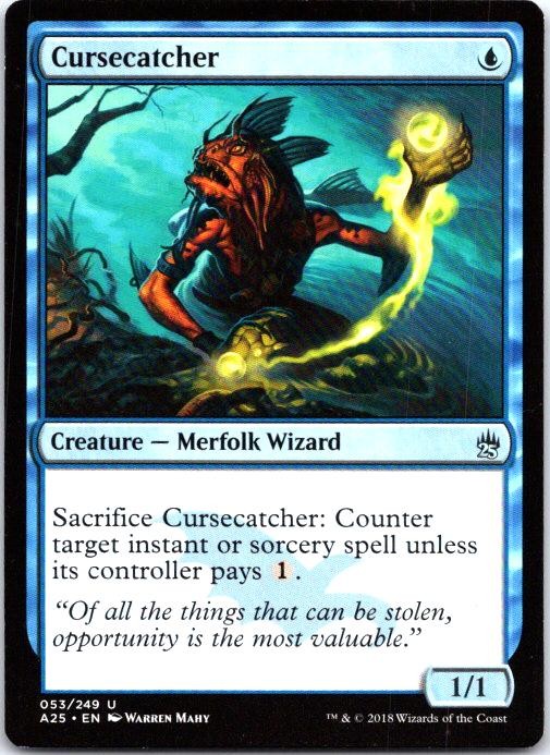 Cursecatcher 53 Uncommon Masters 25 Magic: The Gathering Lightly Played