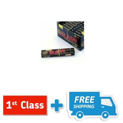 RAW Classic Connoisseur King Size Slim & Tips Natural Unrefined Skins