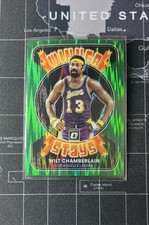 21-22 Panini Donruss Optic - Winner Stays Wilt Chamberlain #12 Green Shock Prizm