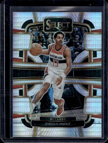 2023-24 Panini Select Jordan Poole Lucky Envelopes Prizm Concourse #/8 Wizards