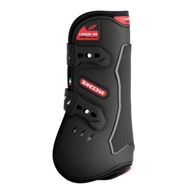 Zandona Carbon Air Tendon Boots Size XL Black and Red