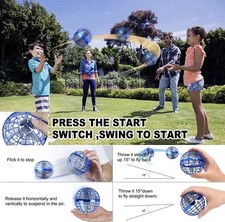 Flying Orb Ball - 2023 Hover Boomerang Ball Toy Cosmic Globe Built In RGB Light