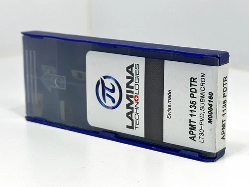 LAMINA APMT 1135 PDTR New Carbide Inserts Grade LT30 PVD 10pcs