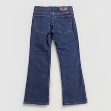 Wrangler Jeans Boys 16 Husky Blue Classic Boot Adjustable Waist Approx 31x27