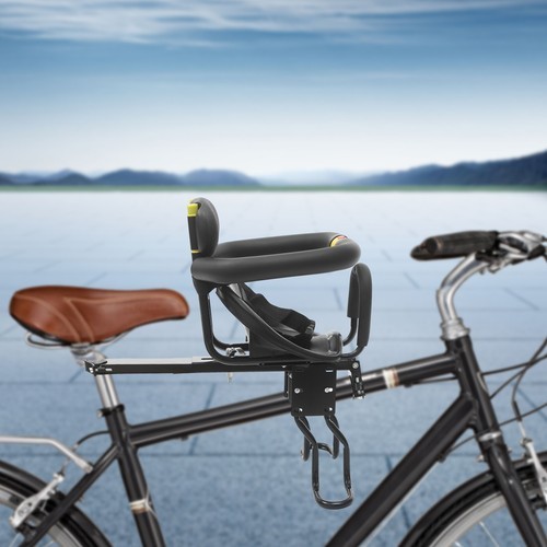 Kids Bicycle Chair Baby Bike Safety Seats Toddler Child Seat For Bicycle Black