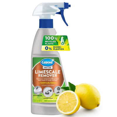 Carbona Pro Care Limescale Remover 16.9oz Citric Acid Gel Lemon Fresh