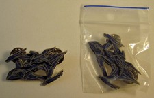BABYLON 5 Minbari White Star Ship Metal Pin N...