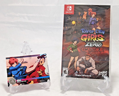River City Girls Zero + Trading Card 094 Nintendo Switch NEW