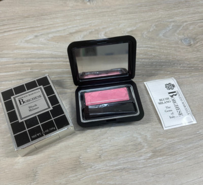 Borghese Princess Marcella Blush Milano PEONIA Compact w/ Brush NEW OLD STOCK