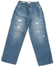 Universal Thread Women Jeans Size 6/28R Blue Relax Wide Leg Waist 30