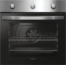 Candy Forno Elettrico Incasso Ventilato 65 Litri A 60 cm Inox e Nero FIDC X502IT