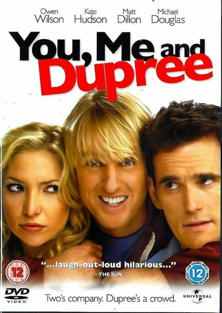 You, Me And Dupree DVD (2010) Matt Dillon FREE SHIPPING