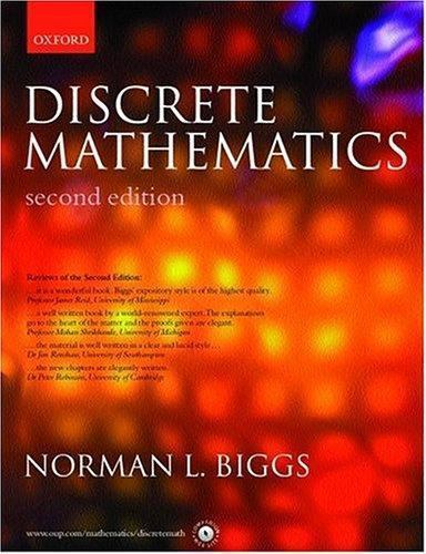 Discrete Mathematics by Norman Biggs (2003, Hardcover)