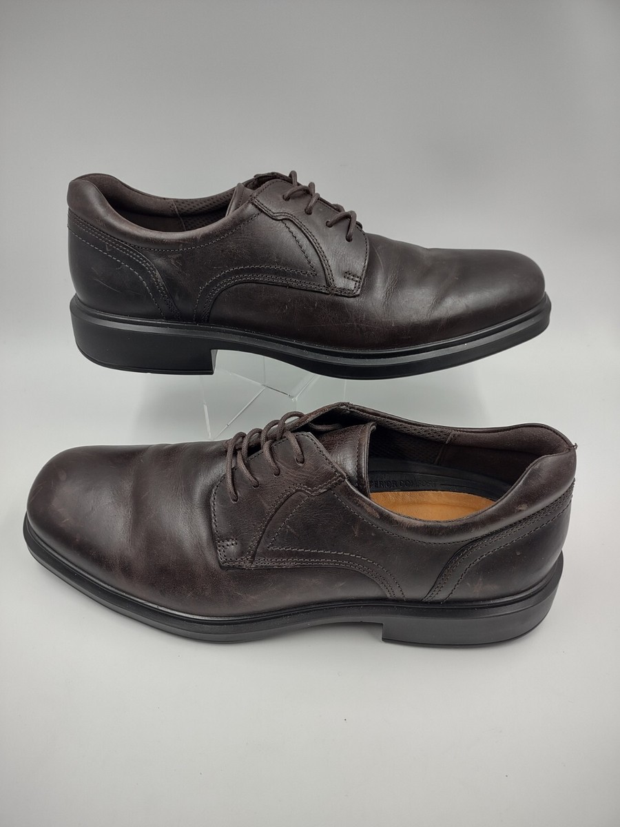 ECCO Helsinki Plain Toe Tie Shoe Men's EU 44 US