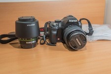 Pentax K-M 10mp Digital SLR Camera body with 18-55 and 55-200 lens