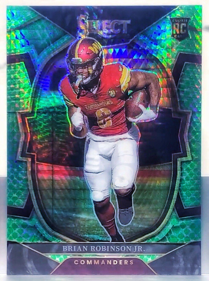 Brian Robinson Jr RC 2022 Select Dragon Scale 🐲 Concourse Super Rare SSP /89 🔥