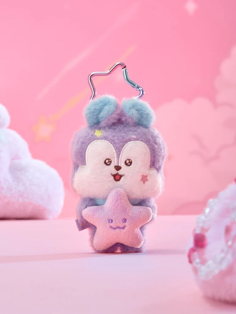 LINE FRIENDS Square BTS BT21 Plush Key Ring (THE JOURNEY