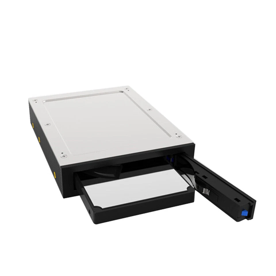 TOOLFREE 2.5" Internal Floppy Bay SATA III Tray-Less Mobile Rack for HDD SSD NEW - Image 2 of 4