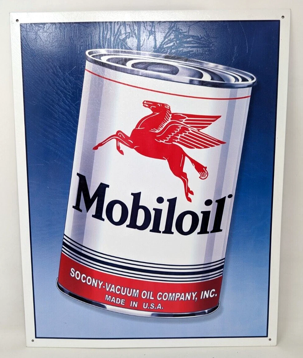 Socony Sign In Mobil Gas & Oil Advertising for sale | eBay