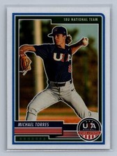 Michael Torres 2023 Panini Stars & Stripes USA Baseball #52