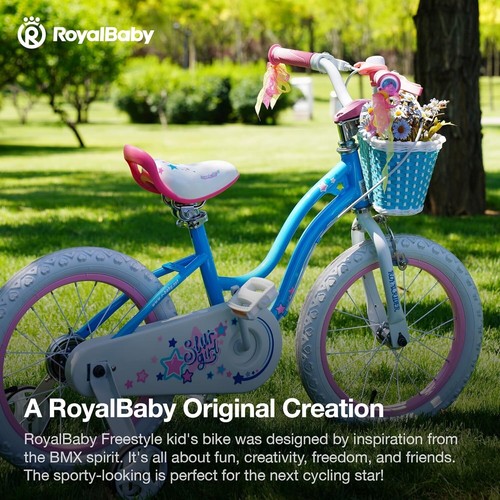 Kids 20-Inch Stargirl Bicycle - Pre-Assembled Balance Bike for Active Kids - Picture 6 of 11