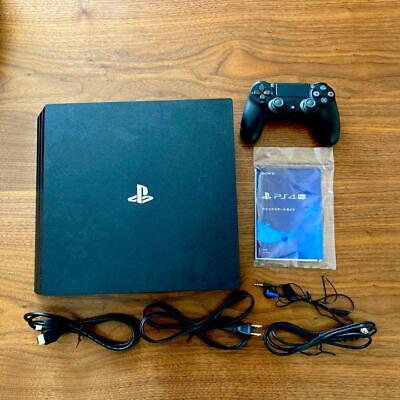 Sony PlayStation 4 Pro 2TB CUH-7200CB01 Black With All Accessories JAPAN  USED | eBay