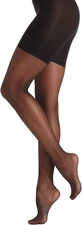 Star Power By Spanx Shaping Sheer Nylons Pantyhose Backdrop Black Size  D