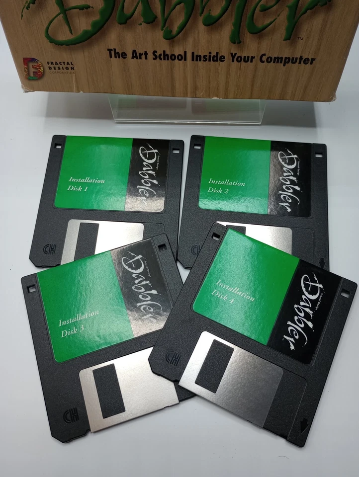 Vintage DABBLER Software for Macintosh by Fractal Design (3.5" Floppy Disks) - Image 3 of 4