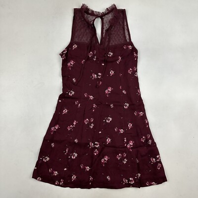 a-line silhouette mini dress Floral Denim Mini Dress with Lace-Up Back – Stylish A-Line Sundress fo –  Canary Houze
