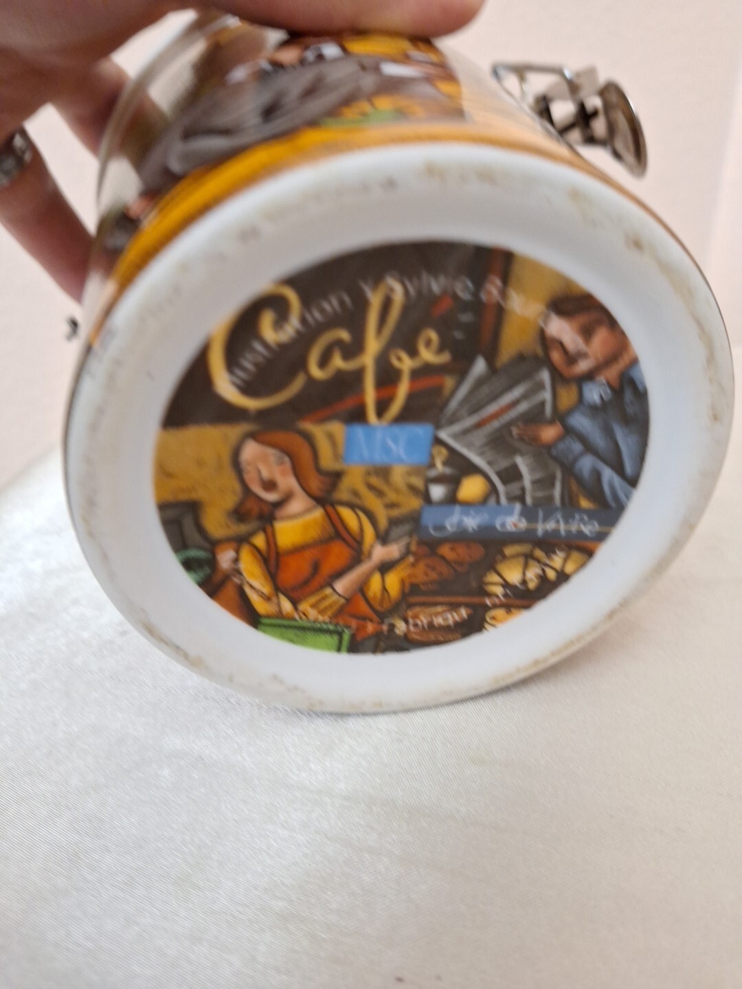 Airtight Canister Cafe, Illustration y Sylvie Bourbonniere, Joie de Vivre