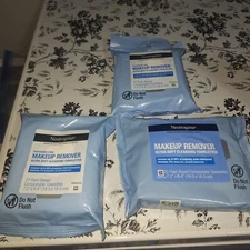 3 Neutrogena keup Remover Wipes, Gentle on the Eye Area, Ultra-Soft Cleansing Fa