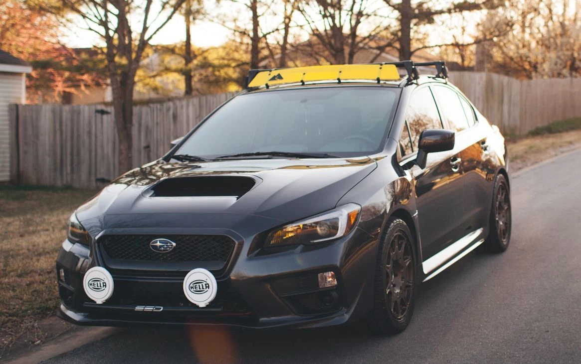 Fits 2018 Subaru WRX STI RALLY LIGHT BAR Bull Nudge Bar 4 Light Tabs