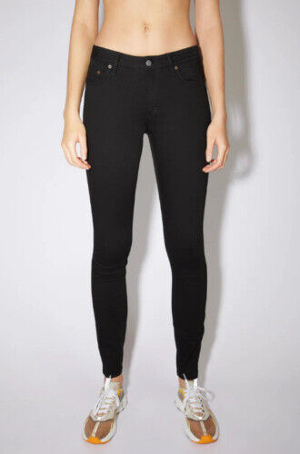 Acne Studios 1991 Toj Vintage Black Denim Jeans - Size 28 Acne Studios 1991 Toj Vintage Black Denim Jeans - Size 28