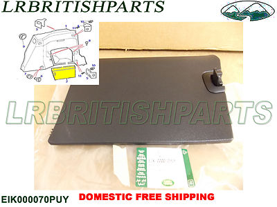 GENUINE LAND ROVER POCKET FILLER FREELANDER LH OEM NEW EIK000070PUY