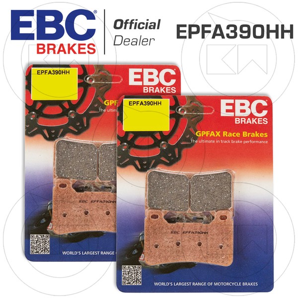 BremsbelÄGe Vorderachse EBC Racing EPFA390HH Honda CBR 1000 RR ABS 2013 2014-image