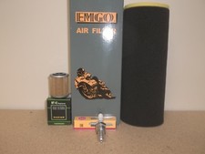 Yamaha Tune up kit Spark Plug + Oil  Filter Air Filter Warrior 350 YFM YFM350X