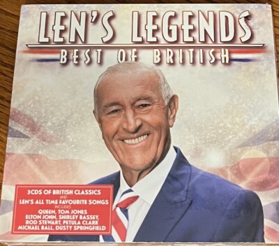 VARIOUS ''LEN GOODMAN'S LEGENDS-BEST OF BRITISH'' BRAND NEW ORIGINAL 2017 UK 3CD