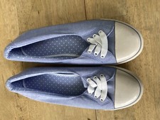 Czółenka płócienne