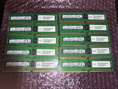 Lot 10-Samsung M393A1G40DB0-CPB2Q 8GB PC4-17000 DDR4-2133MHz ECC 1Rx4 Memory