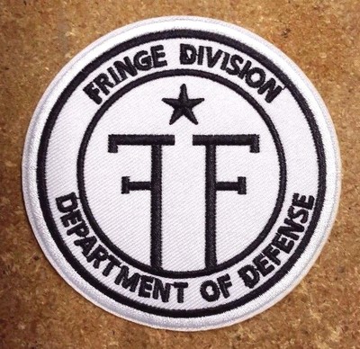 Fringe Division Department of Defense 3.5'' White Logo Patch-USA Mailed(FFPA-02)