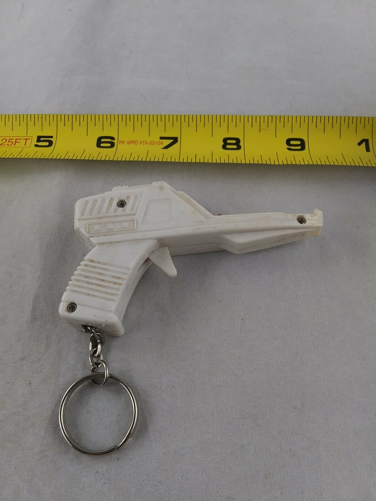 Vintage Ray Laser Gun SciFi Space SRM Keychain Key Ring Chain Hangtag Fob *QQ55 eBay