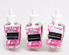 3 Bath & Body Works ALOHA KIWI PASSION FRUIT Wallflower Bulb Scented Oil Refill