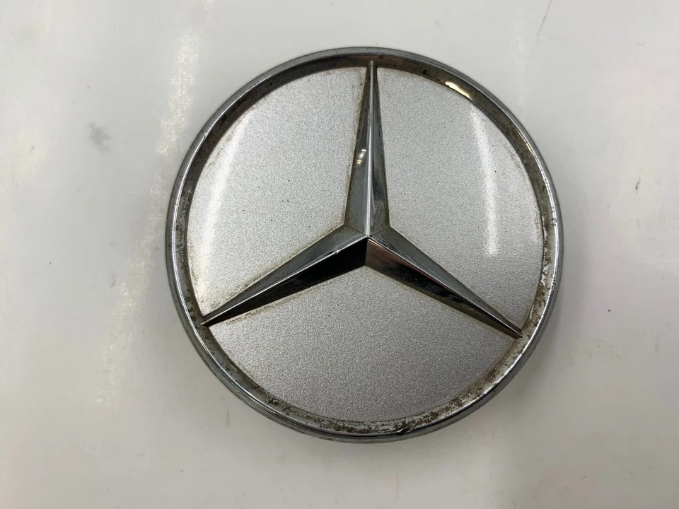 Tampão central roda aro Mercedes-Benz conjunto de 2 cromados 2-3/4 polegadas fabricante de equipamento original B01B21031 - Imagem 4 de 4