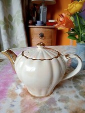 Antique Sudlows Burslem Pearl Lustre Rita Teapot 1950s